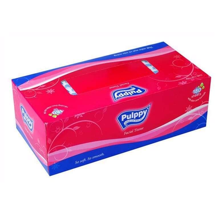 Hộp khăn giấy Pulpy 180 tờ