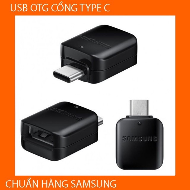 ✔HÀNG CHUẨN ZIN✔Cổng Chuyển Đổi OTG Type C Chuẩn SamSung Chuyển USB Sang Type C Chính Hãng Cho Điện thoại LapTop Máy TB