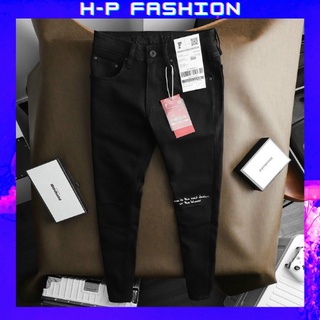 Quần jean nam chất bò thời trang Hpfashion, Quần bò nam đẹp vải jean co giãn mềm mịn, form cực chuẩn - QJNTCS12