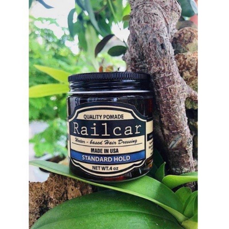 Sáp vuốt tóc Railcar Quality Pomade 100gr tạo kiểu giữ nếp cho tóc