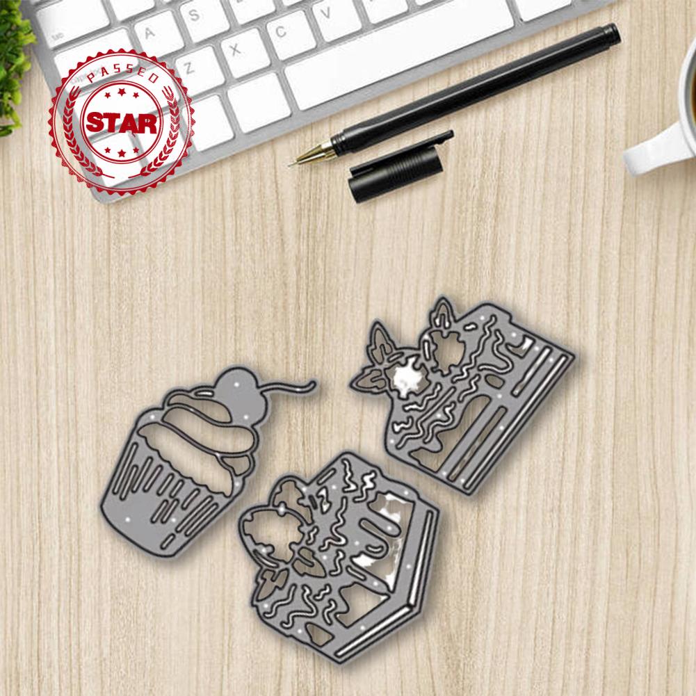Bộ 3 Khuôn Cắt Giấy Kim Loại G3H8