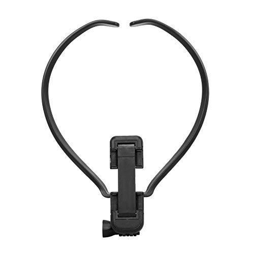 Giá đỡ điện thoại đeo cổ bằng ABS cứng xoay 180 độ tiện lợi cho DJI OSMO ACTION GoPro