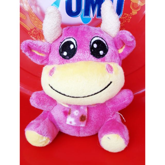 Gấu bông bò hồng