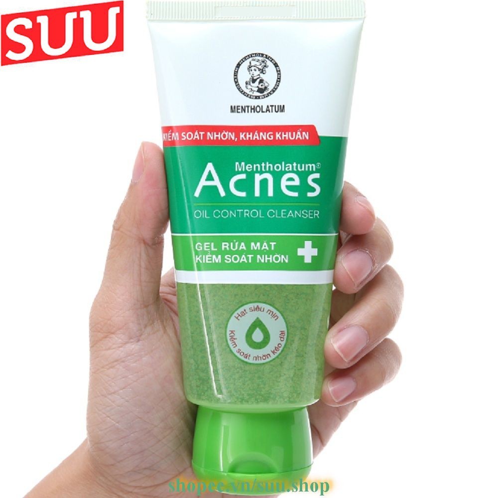 Gel Rửa Mặt 100g Acnes Kiểm Soát Nhờn suu.shop cam kết 100% chính hãng