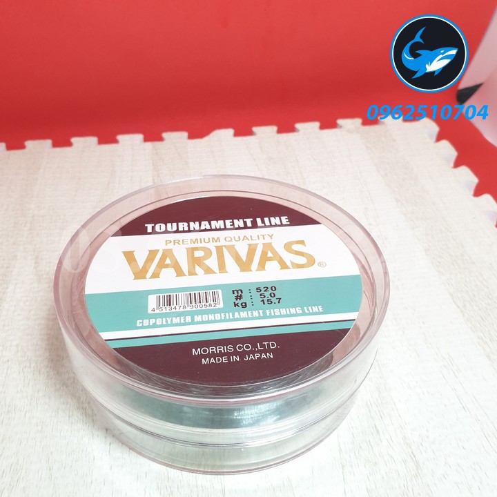 Cước Câu Cá 520m Varias Size 6 Chống Vướn Cực Tốt Có Chọn Size