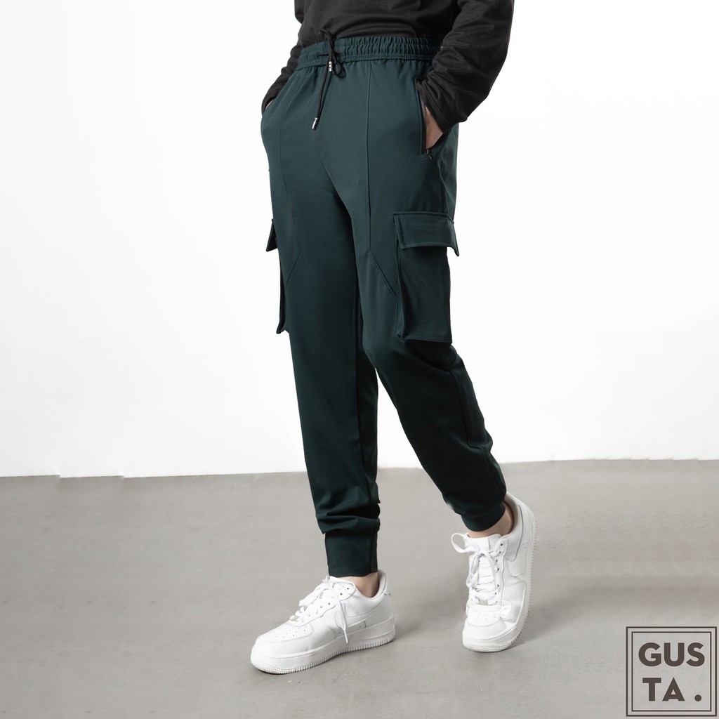 [5 Màu] Quần Jogger Nam Túi Hộp Có Khóa Ríp- Quần Jogger  Nỉ Nam Dày Dặn Co Giãn Phong Cách-JOG01-Gusta | BigBuy360 - bigbuy360.vn