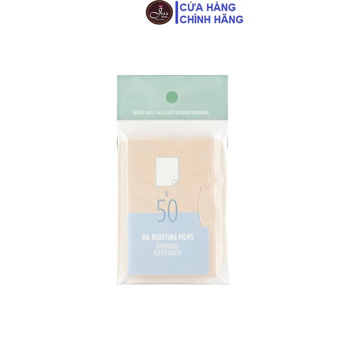 Giấy Thấm Dầu Oil Blotting Films 50 Miếng