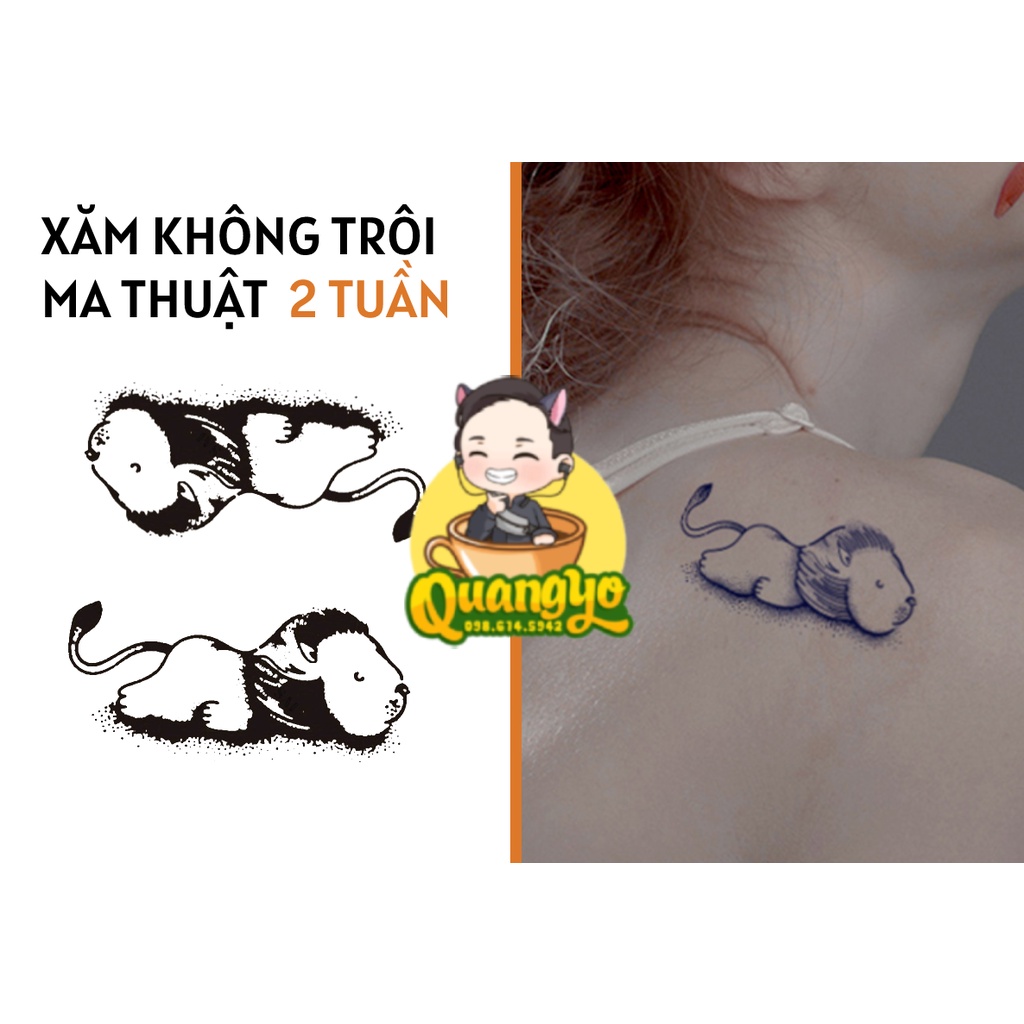 [TIKTOK TATTOO] Hình xăm đồng giá 10k, 100% chống nước 15 ngày như thật, Hình xăm ma thuật, Xăm giống Inkaholic