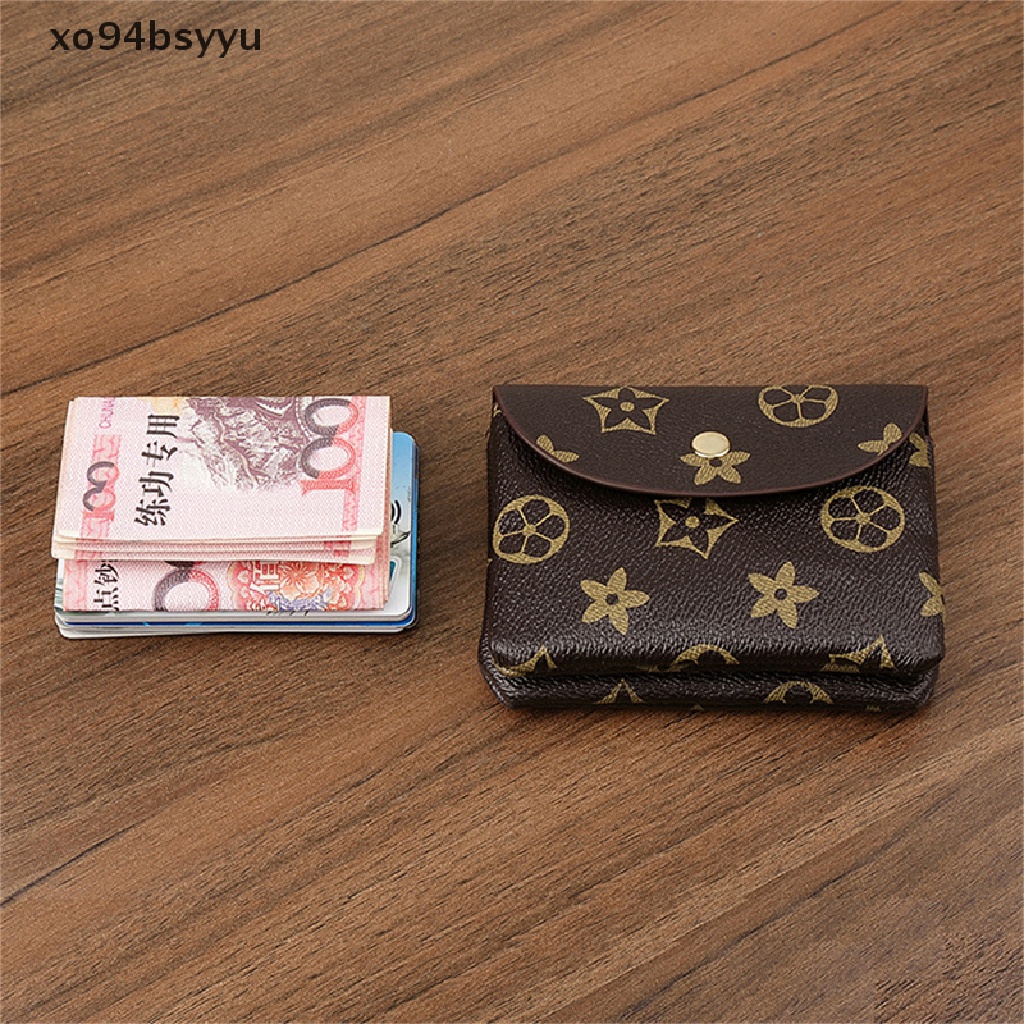 Ví Da Mini xo94bsyyu Mềm Mại Đựng Tiền Xu Và Thẻ Tiện Dụng