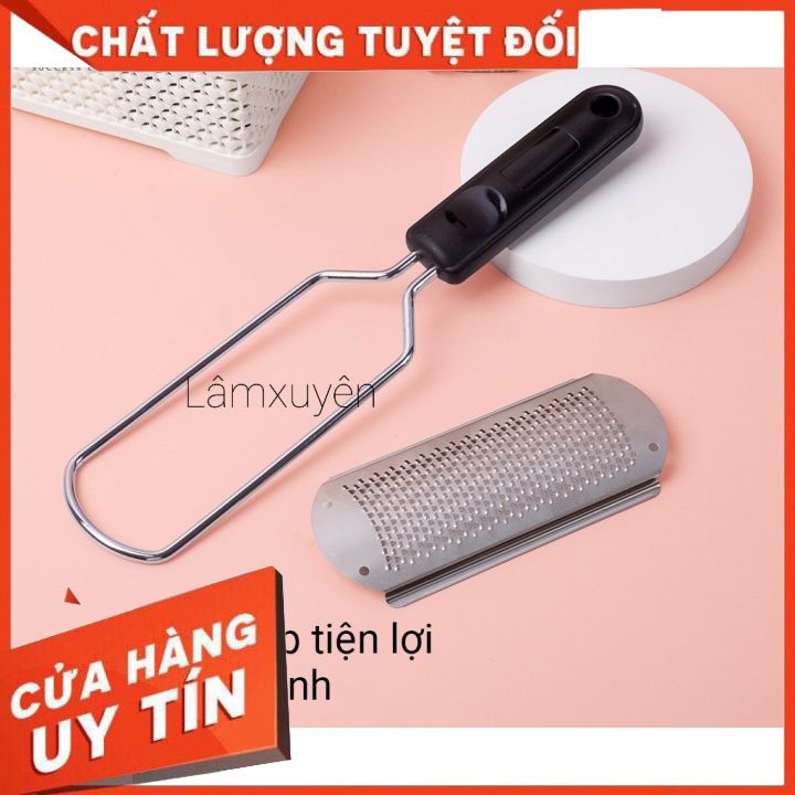 Cây Chà Gót Chân INOX các loại; lưỡi thay loại dày  FREESHIP  dễ thao tác lưỡi dao bằng nhôm chống rỉ sét [chính hãng]