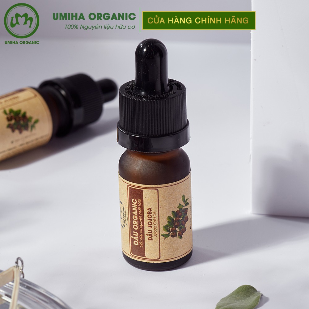 Dầu Jojoba hữu cơ UMIHA nguyên chất | Jojoba Oil 100% Organic 10ml