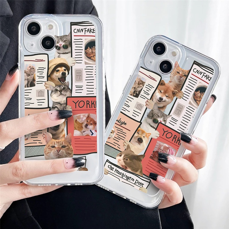 Ốp lưng iphone Ốp điện thoại Suntaiho tpu silicon hình cún shiba thích hợp cho iPhone 7 8 Plus 13 11 Pro 13 12 Pro Max XS Max X XR