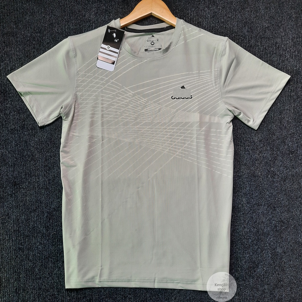 Áo Thun Nam Thể Thao Cổ Tròn Chất Thun Lạnh K03