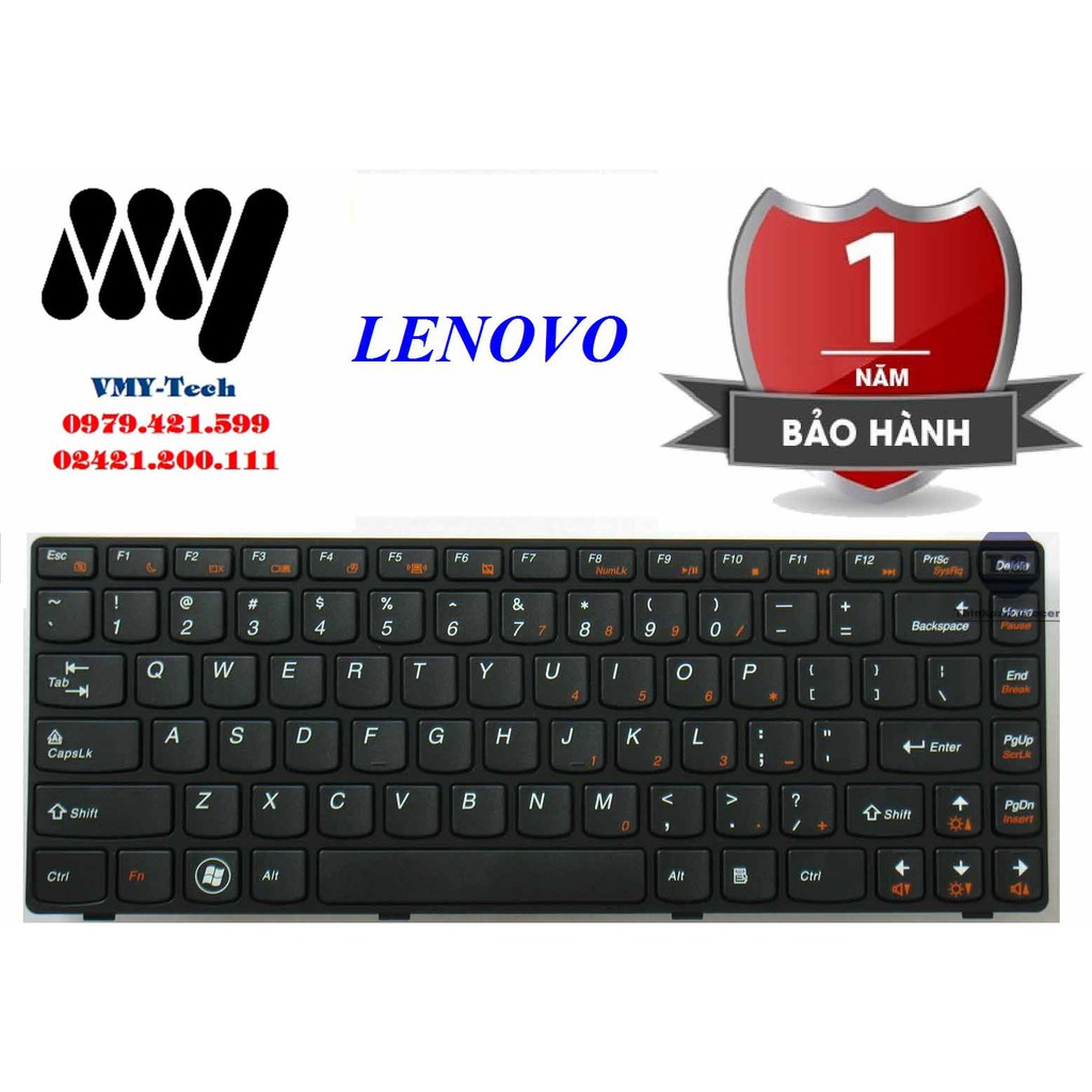 Bàn phím Lenovo G470 B470 V470 G475 Z370 B490 V480C | WebRaoVat - webraovat.net.vn