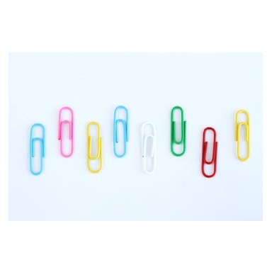 Ghim cài, kẹp giấy nhiều loại màu sắc rực rỡ DELI mã 0038 - 160 kẹp/hộp