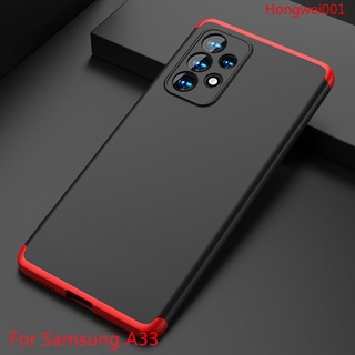 Ốp Lưng 360 Độ Bảo Vệ Toàn Diện 3 Trong 1 Cho Samsung A33 A53 A73