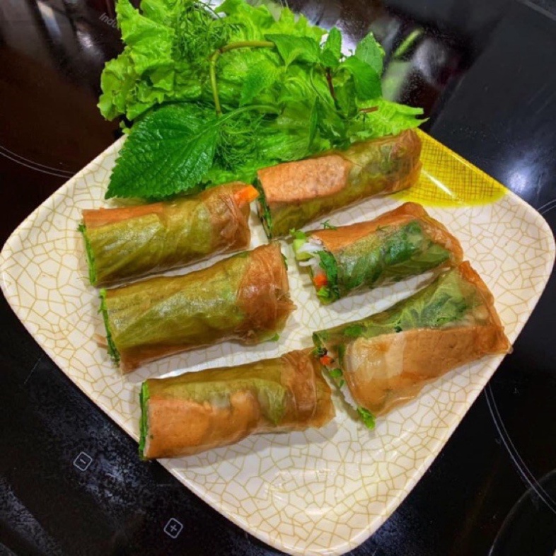 Bánh tráng gạo lứt huyết rồng Mekong River 22cm-300g [Cuốn gỏi]