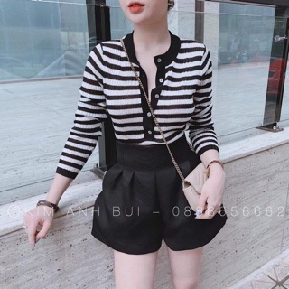 bán sỉ áo len cúc cổ v