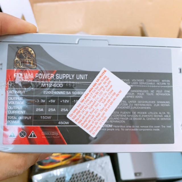 Combo Vỏ Case Xigmatek XA-20 + Nguồn Xigmatek Polima M12-600 New - Chính Hãng Mai Hoàng