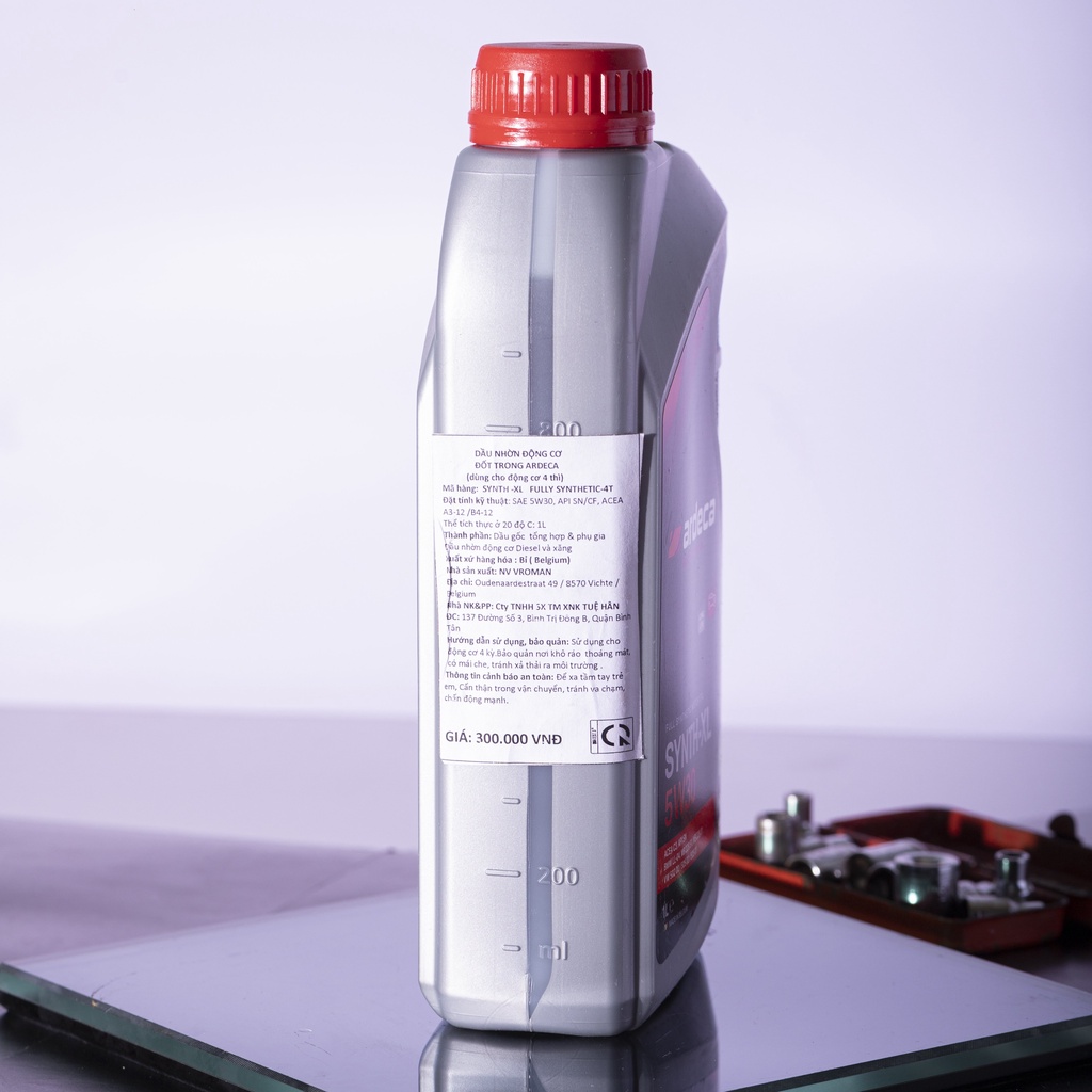 Nhớt tay ga cao cấp Ardeca Synth XL 5w30