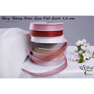 RUY BĂNG SINO LỤA CÁT LƯỚI 1.6CM