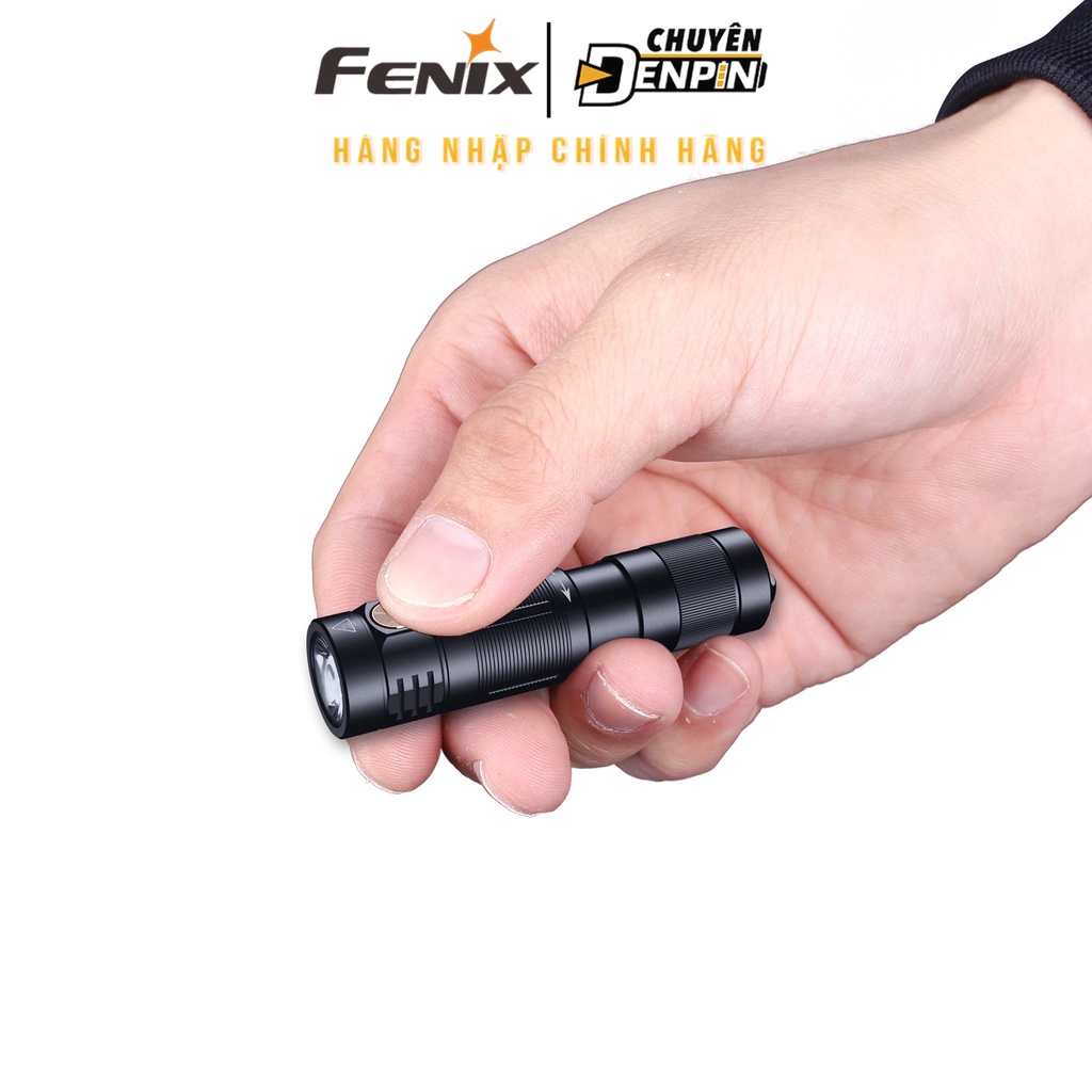 Đèn Pin EDC Fenix E09R nhỏ gọn công suất 600 lumens, chiếu xa 124 mét, pin 800mAh, tích hợp cổng sạc Type C tiện lợi.