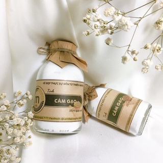 Tinh cám gạo sữa hữu cơ nguyên chất MỘC - đắp mặt nạ dưỡng da trắng hồng, se khít lỗ chân lông, giảm nhờn chai 100/200ml