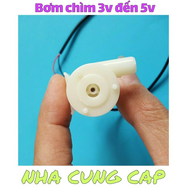 (GIÁ HỦY DIỆT) BƠM CHÌM MINI TỪ 3V ĐẾN 5V