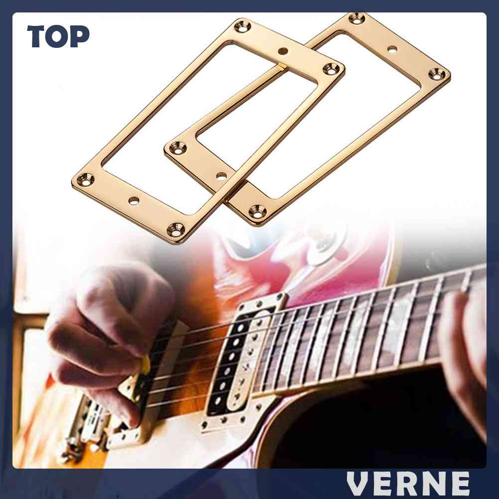 Bộ 2 Khung Pickup Phẳng Cho Đàn Guitar Điện VERNE