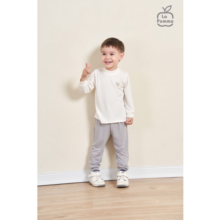 Áo Cổ 3cm La Pomme Little Bear - Vàng