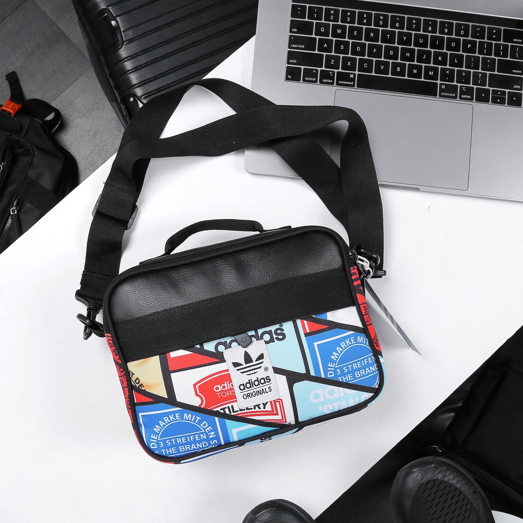 Túi đeo chéo unisex thời trang vải polyester chống nước bảo hành trọn đời khóa kéo đường may