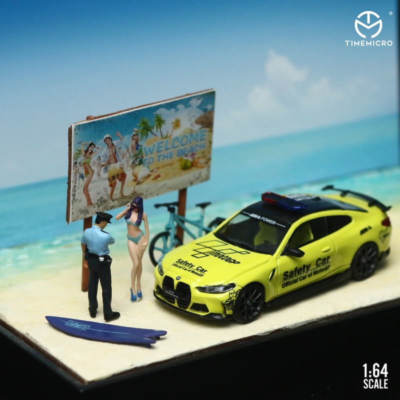 Mô Hình Xe Cảnh Sát Honda NSX Mazda RX-7 Tỉ Lệ 1: 64