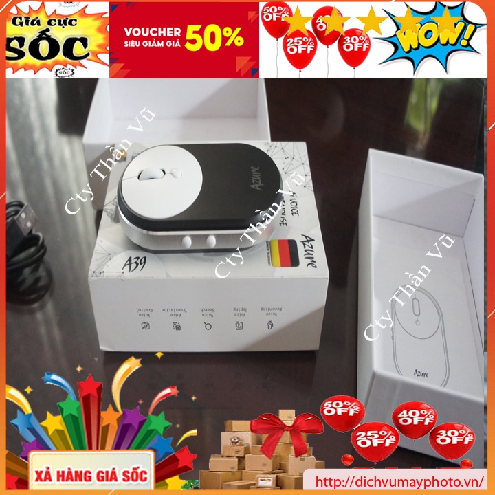 Chuột máy tính không dây A39 soạn thảo văn bản bằng giọng nói chuẩn nhanh hàng dùng bền giá rẻ Kholinhkienmayin