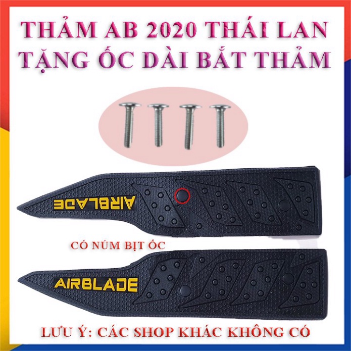 Thảm Để Chân AB 2020 Tặng Ốc Siêu Chắc hàng loại 1