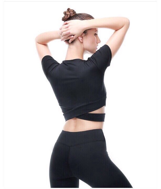 Áo croptop tập gym, yoga