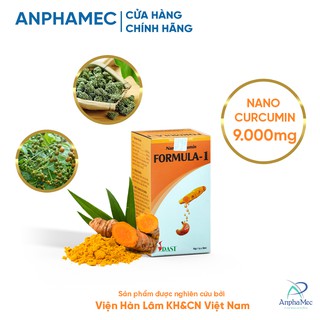 Nano Nghệ - NANO CURCUMIN FORMULA 1 (Dạng Gel 50ml)