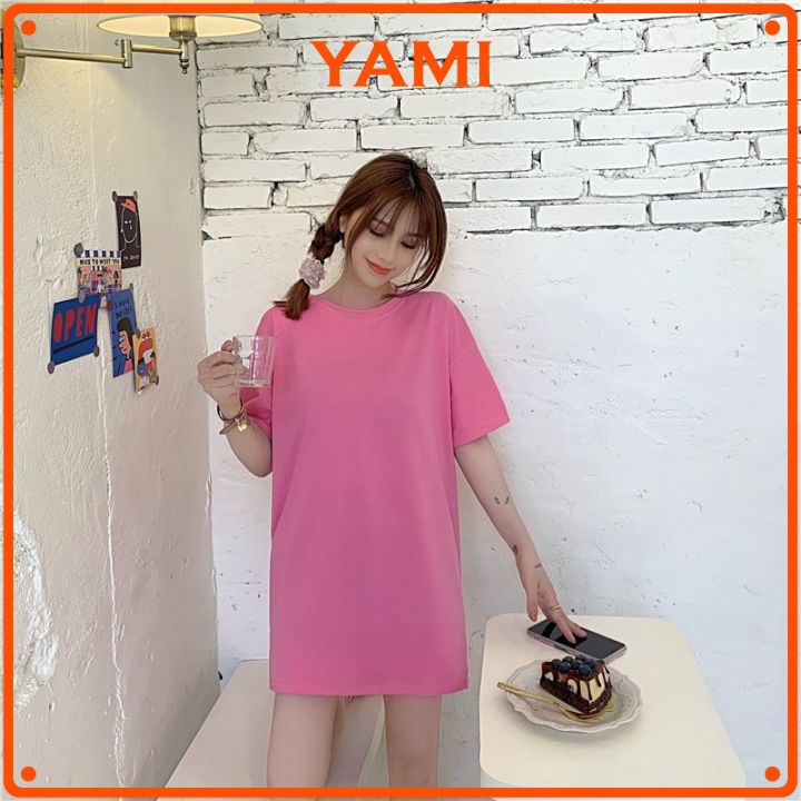 Áo thun tay ngắn big size,áo phông tay ngắn màu hồng cao cấp size đại 85kg,Áo thun trơn cho người mập