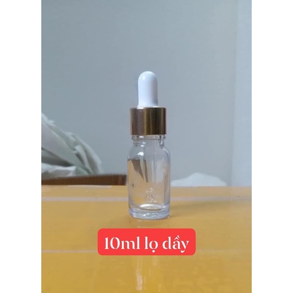 Lọ chiết tinh chất, chiết serum có núm bóp tinh chất - dung tích 5ml - 10ml