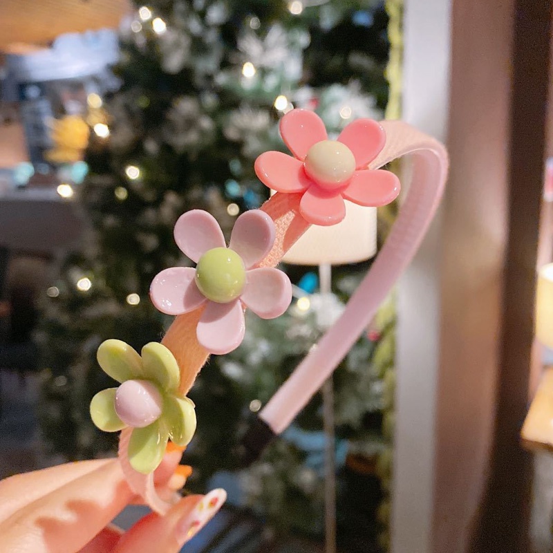 Băng Đô Cài Tóc Họa Tiết Hoạt Hình Dễ Thương Cho Bé Gái