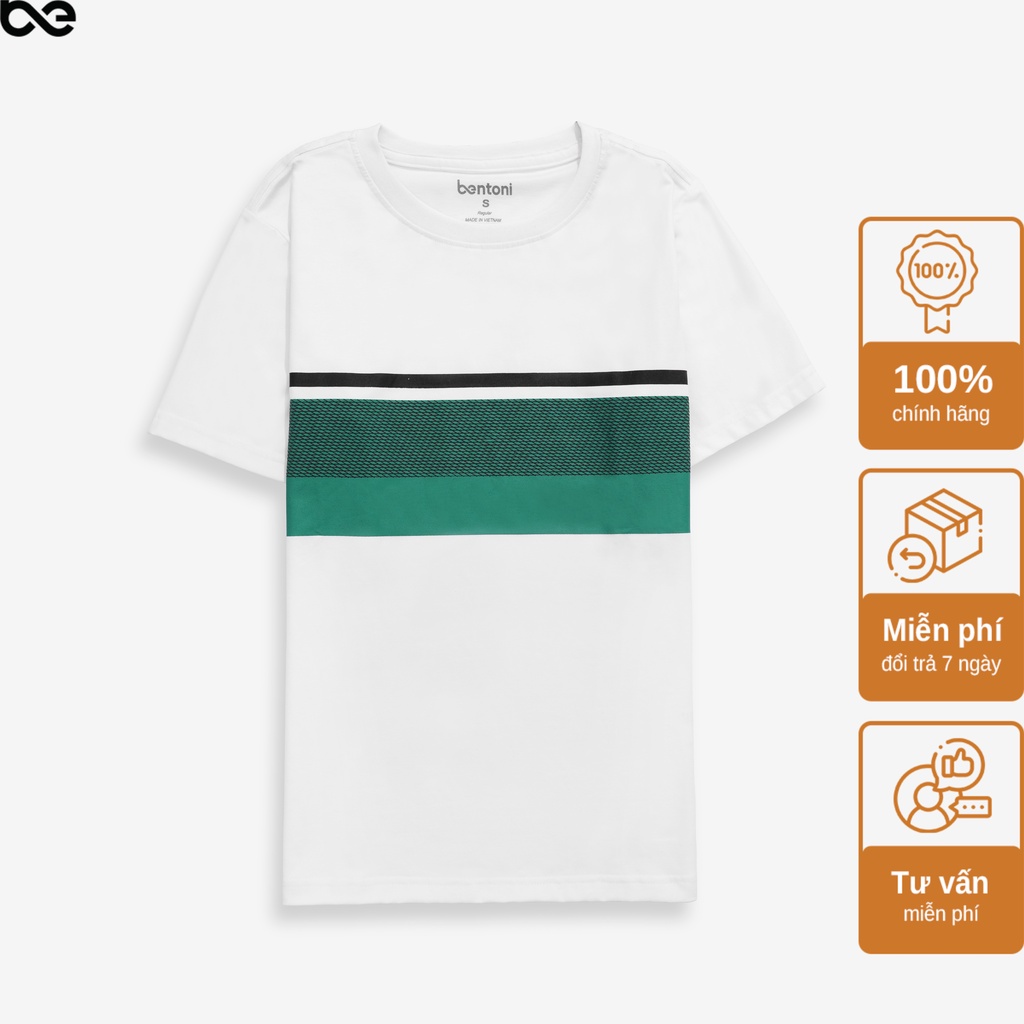 Áo thun cổ tròn nam Pattern Tee nhiều màu,vải Cotton cao cấp co giãn,thấm hút tốt, có big size BENTONI