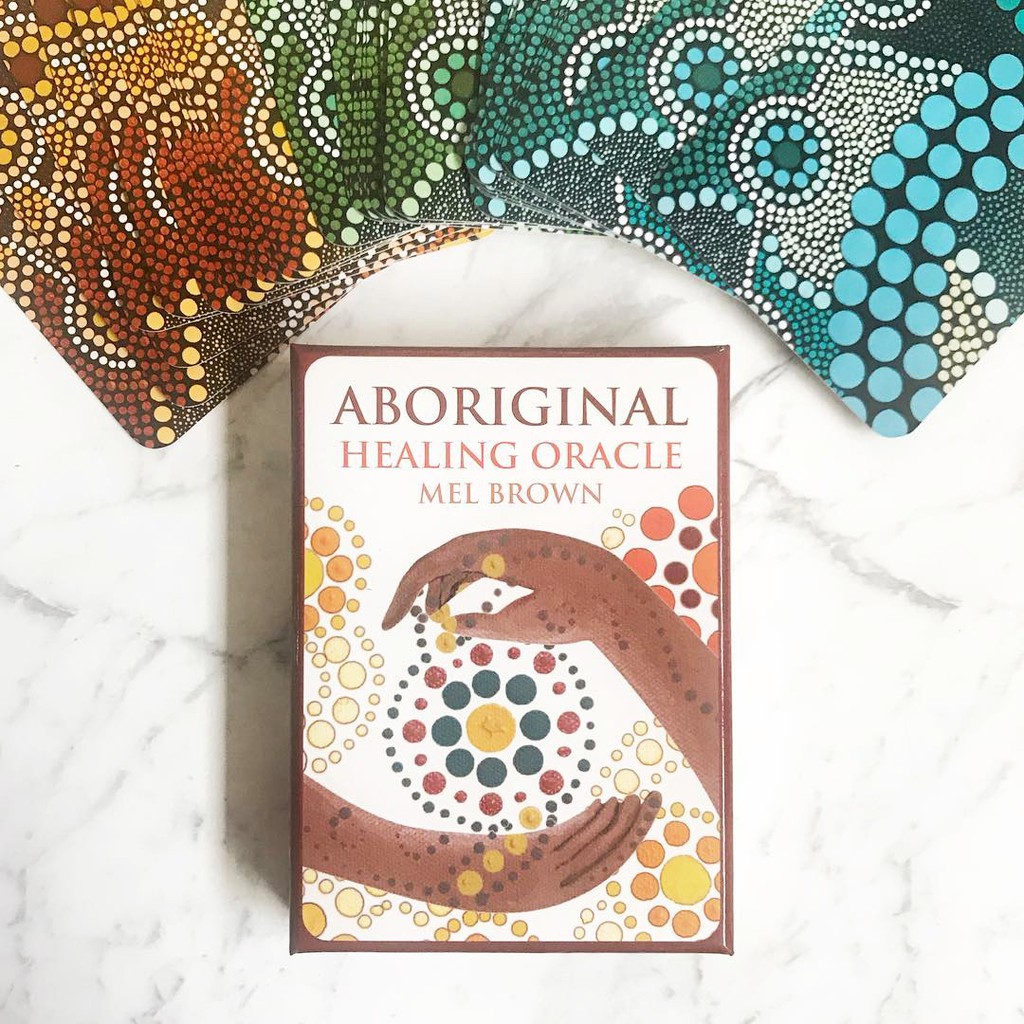 Bộ Bài Aboriginal Healing Oracle (Mystic House Tarot Shop) - Bài Gốc Authentic Chính Hãng 100%
