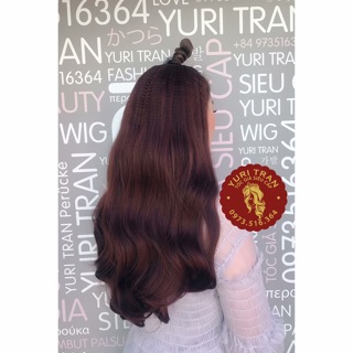 [ẢNH THẬT 100%] Tóc giả Yuritran chính hãng (Tóc kẹp chữ U xoăn bầu có 3 màu)