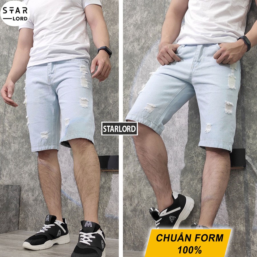 Quần short nam vải jean dày đẹp chuẩn form dáng SL32 StarLord