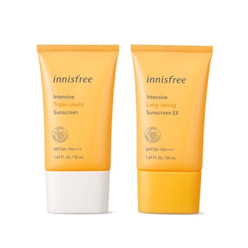 Kem chống nắng Innisfree Intensive Suncream 50ml Triple Shield, Long lasting