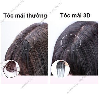 Tóc mái 3D giả tàng hình - Tóc thật 100%