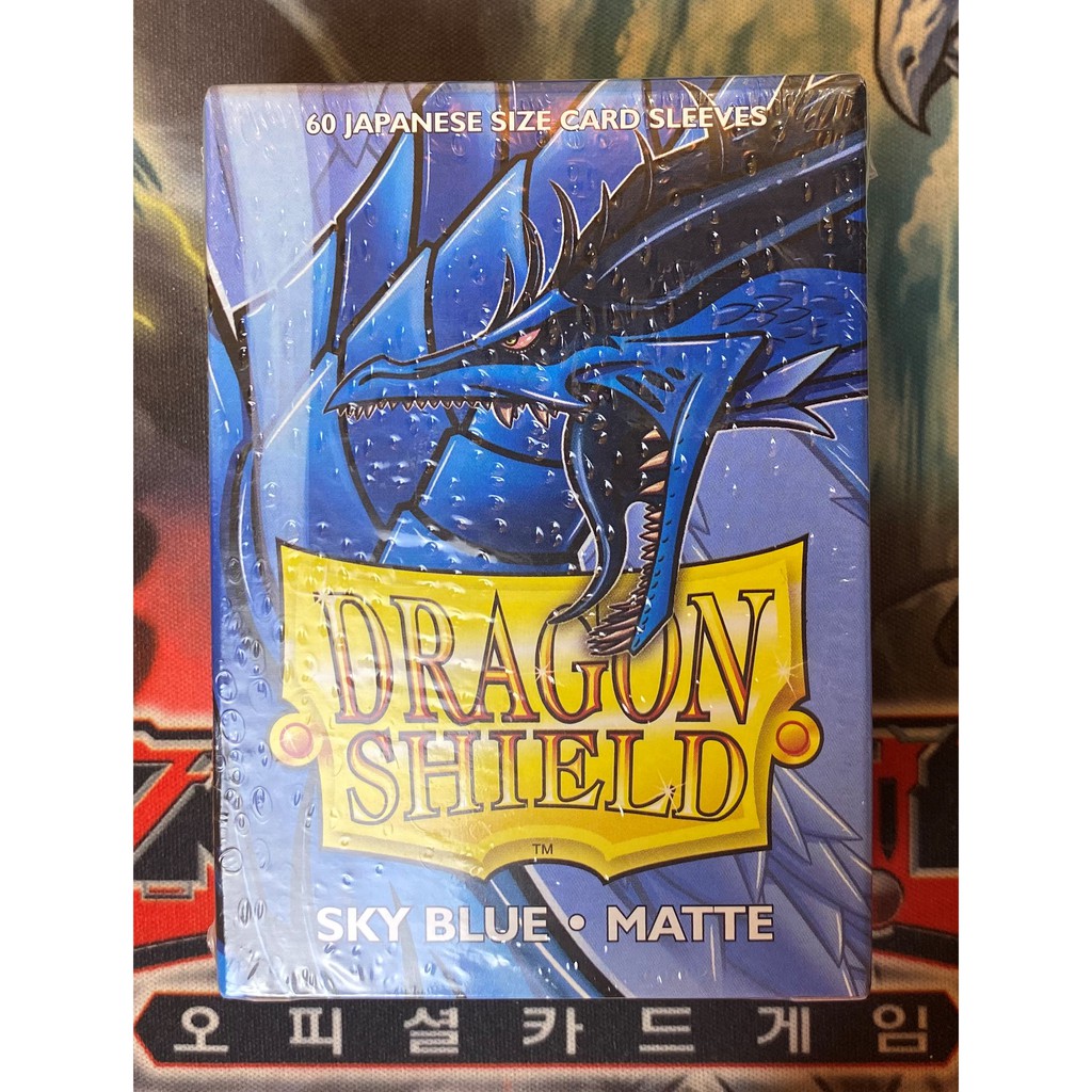 Phụ kiện Card Game Sleeve Dragon Shield Single Blue 50pcs