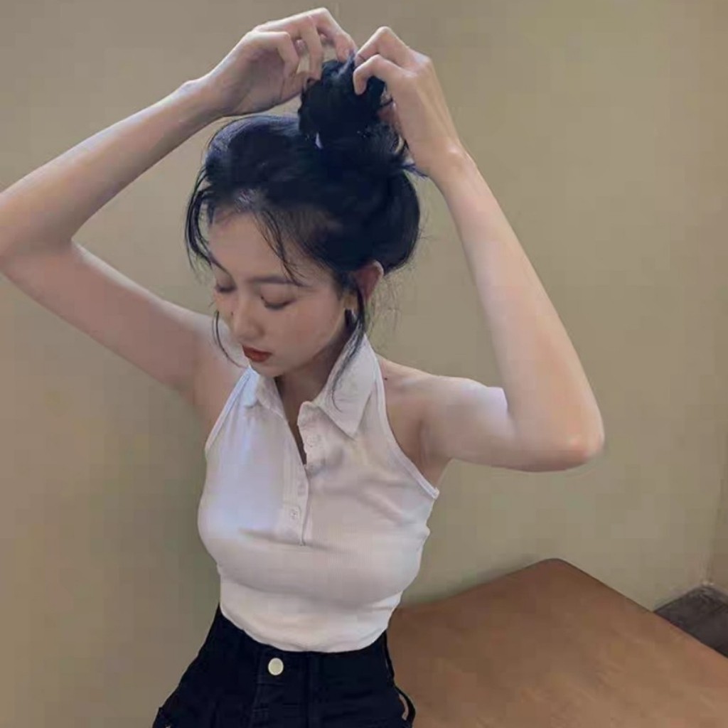 [Mã WASKT410K giảm 10K đơn 50K] Áo Ba Lỗ Cổ Trụ Dáng Dài Chấm Lưng Quần Chất Borip Dày Dặn_ Ảnh Thật Chụp Sàn | BigBuy360 - bigbuy360.vn