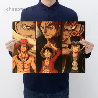 Poster Phim Hoạt Hình One Piece Dán Tường