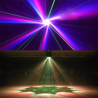 ĐÈN MOVING 6 MẮT LED LASER Đèn sân khấu