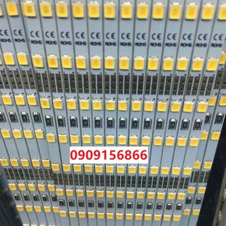 Led thanh 2835 siêu sáng 12v bản 4mm / giá bán 10 thanh
